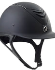 One K MIPS CCS Helmet-Helmets-One K-CS Black Matte-X-Small-Manhattan Saddlery