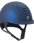 One K MIPS CCS Helmet-Helmets-One K-Navy Matte Rose Gold-X-Small-Manhattan Saddlery