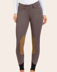 RJ Classics Gracie Knee Patch Breech-Breeches-RJ Classics-Peppercorn-22-Manhattan Saddlery
