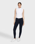 Samshield Adele 2.0 Breeches-Breeches - Ladies - Knee Patch-Samshield-Navy-FR30/US20-Manhattan Saddlery