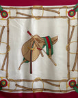 Vintage Gucci Equestrian Scarf-Gifts & Luggage-Gucci-Manhattan Saddlery