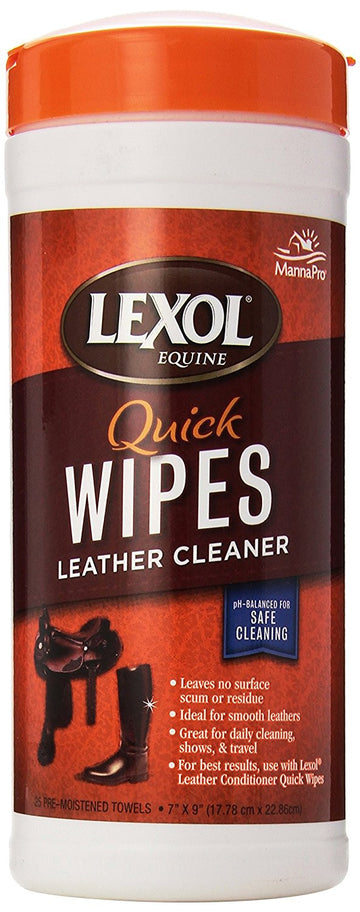 Lexol Leather Cleaner Wipes-Leather Care-Lexol-Manhattan Saddlery