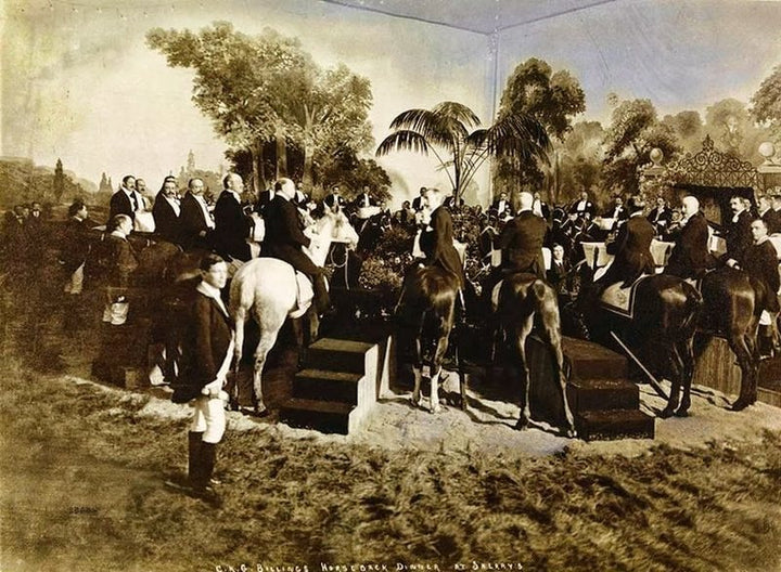 Historical Horseback Banquet in NYC