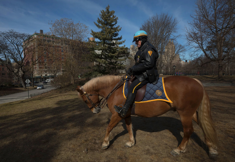 Central Park Mounted Cop Retires