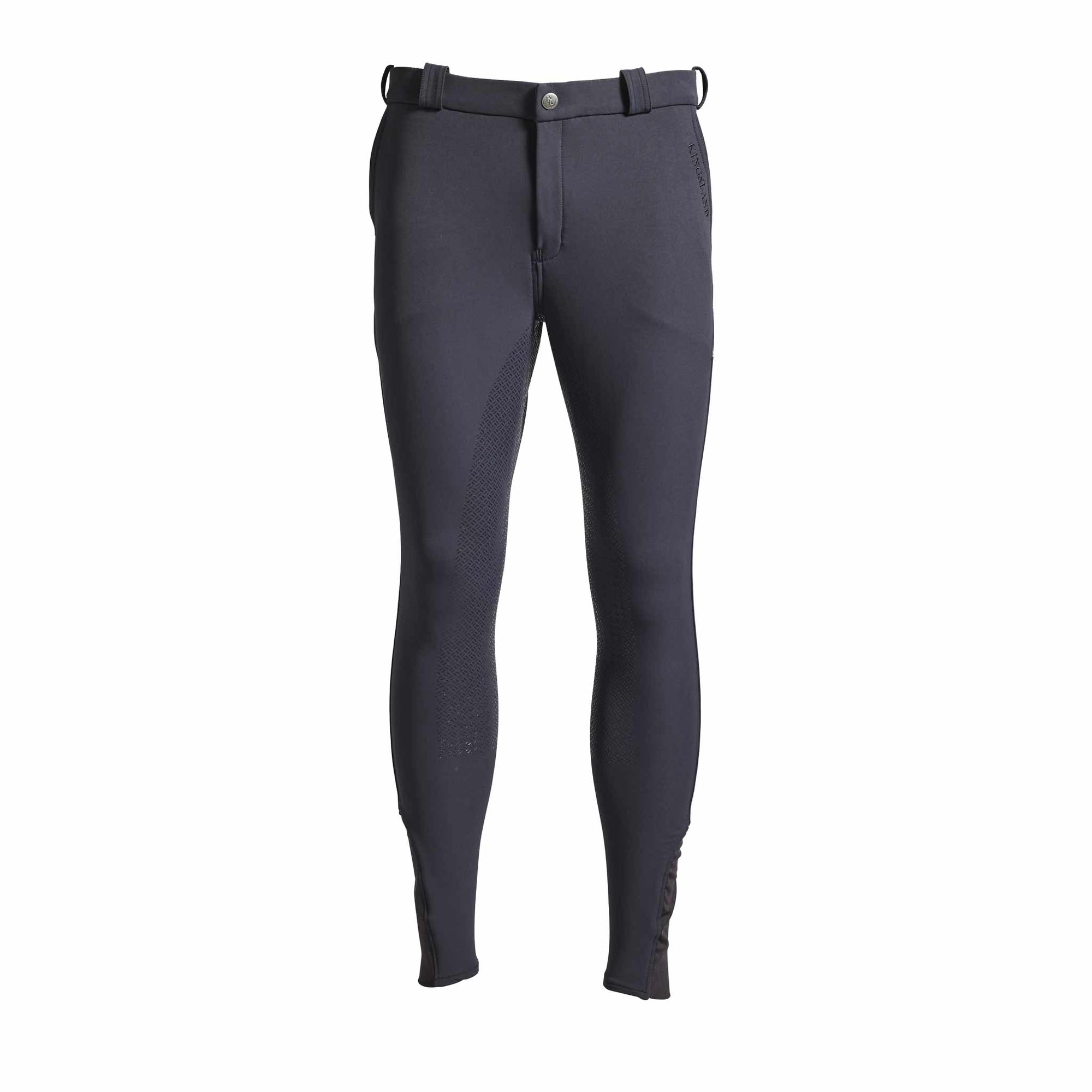 KLkenton Men's E-Tec Knee-Grip Breeches-Breeches - Mens - Knee Patch-Kingsland-Navy-44-Manhattan Saddlery