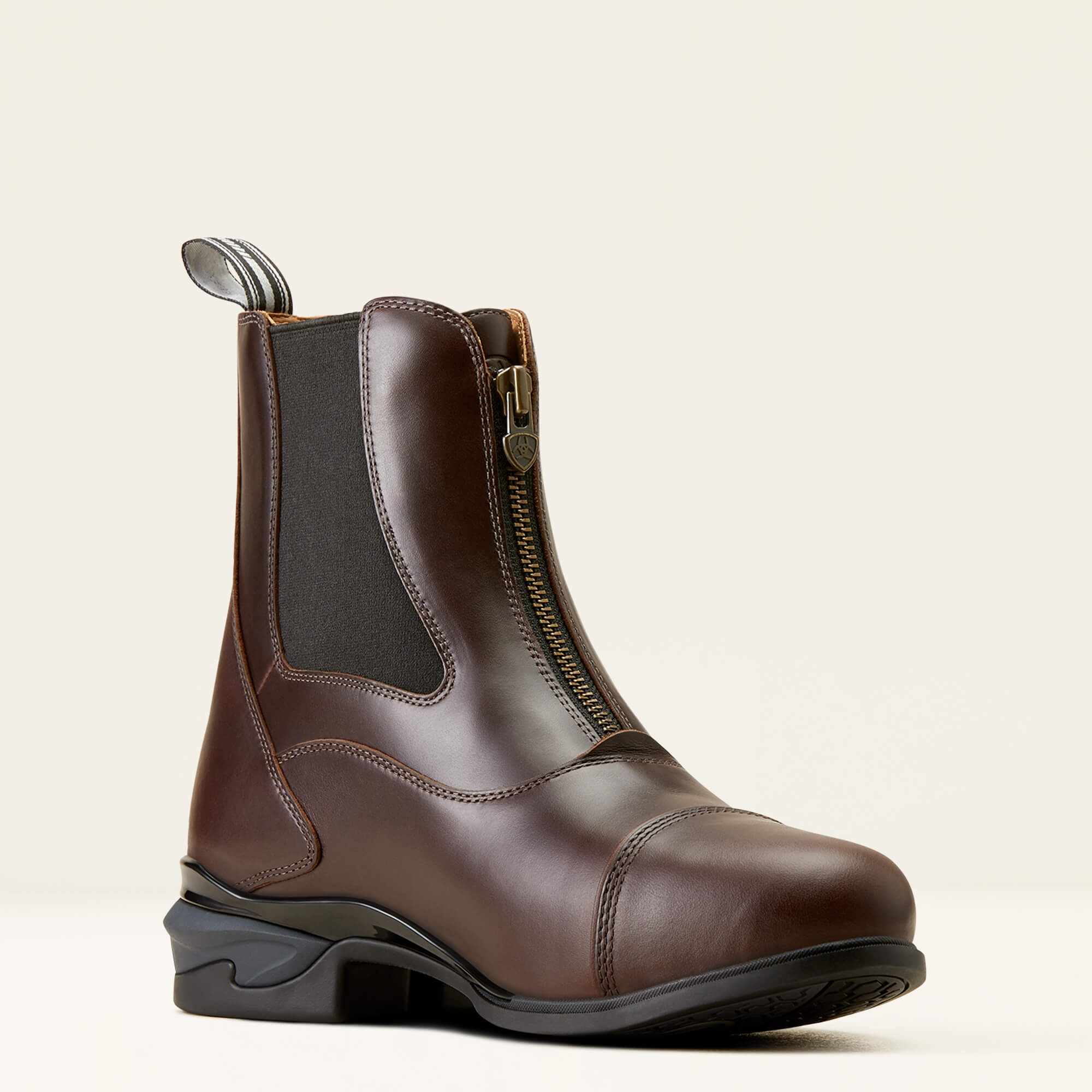 Ariat Men&#39;s Devon Zip Paddock Boot-Boots-Ariat-Waxed Chocolate-7-Manhattan Saddlery