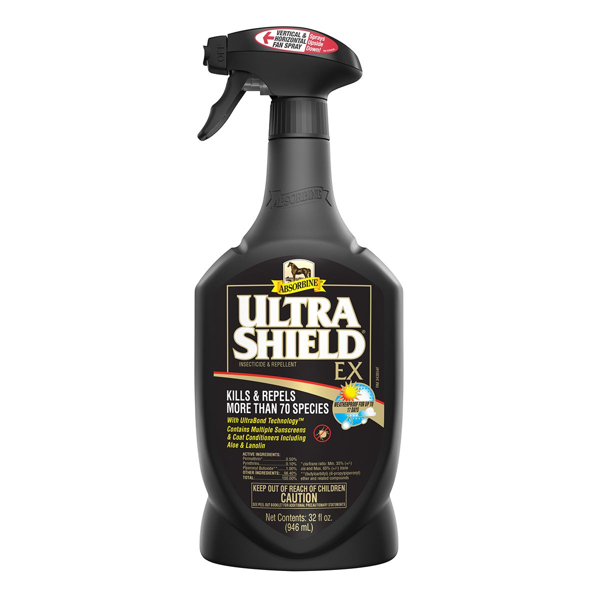 Ultra Shield EX Horse Insecticide and Repellent-Horse Care-Absorbine-Manhattan Saddlery