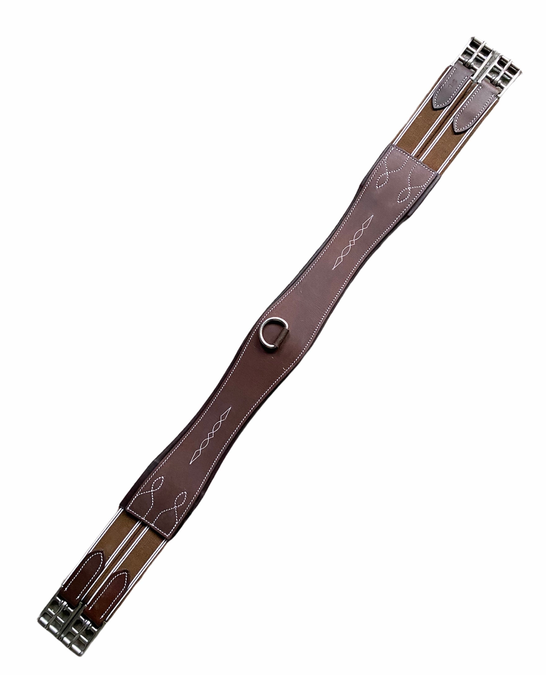 Belle & Bow Leather Pony Girth-Girths-BelleandBow-Brown-36-Default-Manhattan Saddlery