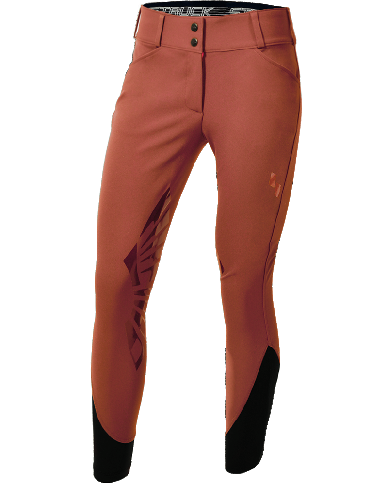 Struck Ladies' 50 Series Breech-Breeches-Struck-Rust-22-Manhattan Saddlery