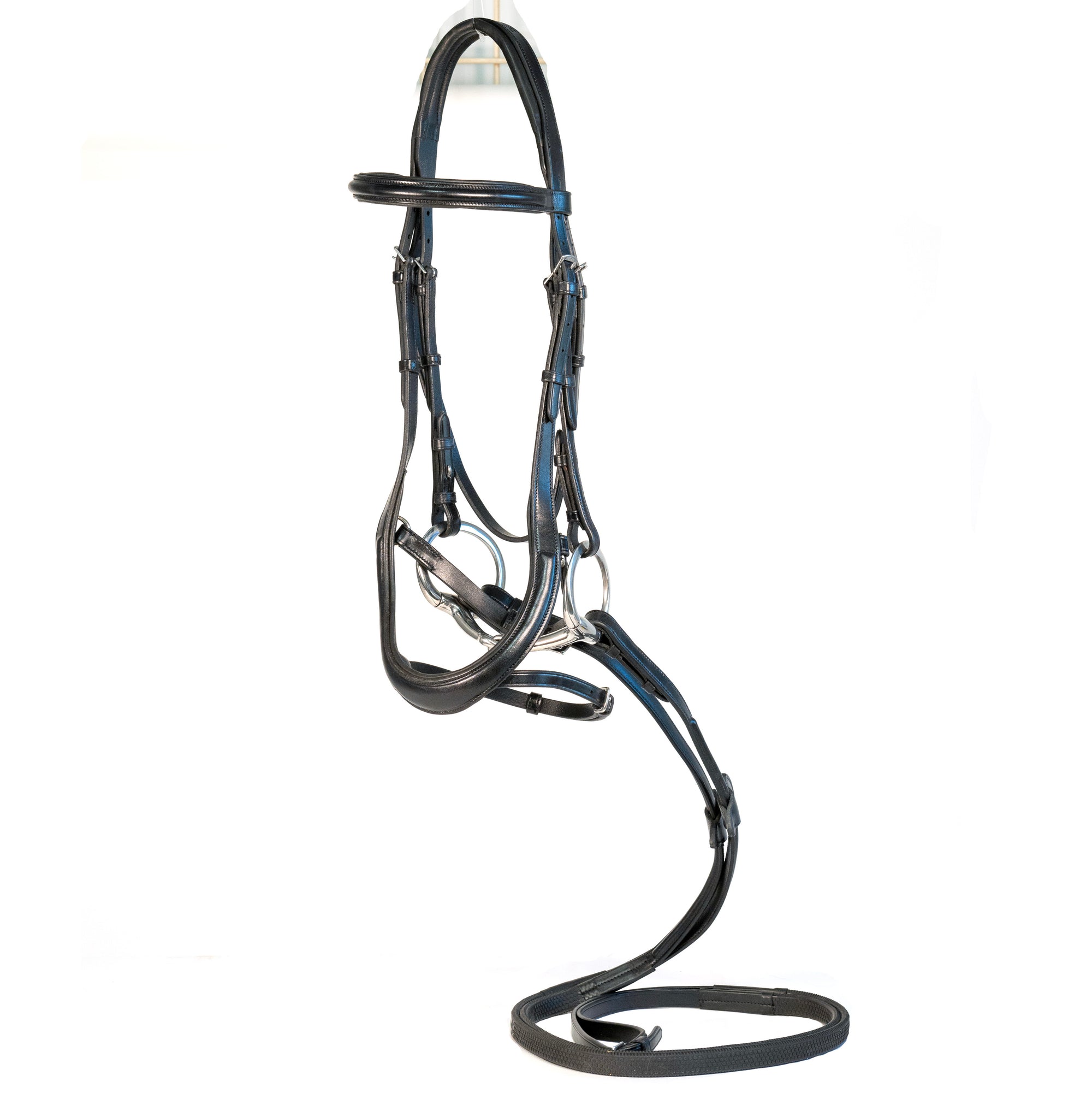 Nunn Finer Aformadi Flash Bridle-Bridles - Bridle Parts-Nunn Finer-Black-Cob-Manhattan Saddlery