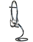 Nunn Finer Aformadi Flash Bridle-Bridles - Bridle Parts-Nunn Finer-Black-Cob-Manhattan Saddlery