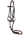 Nunn Finer Aformadi Flash Bridle-Bridles - Bridle Parts-Nunn Finer-Brown-Cob-Manhattan Saddlery