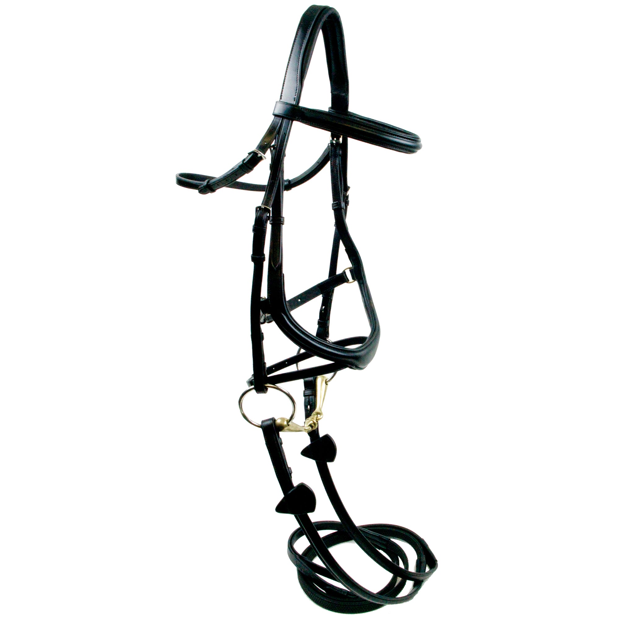 Nunn Finer Aformadi Flash Bridle-Bridles - Bridle Parts-Nunn Finer-Black-Cob-Manhattan Saddlery