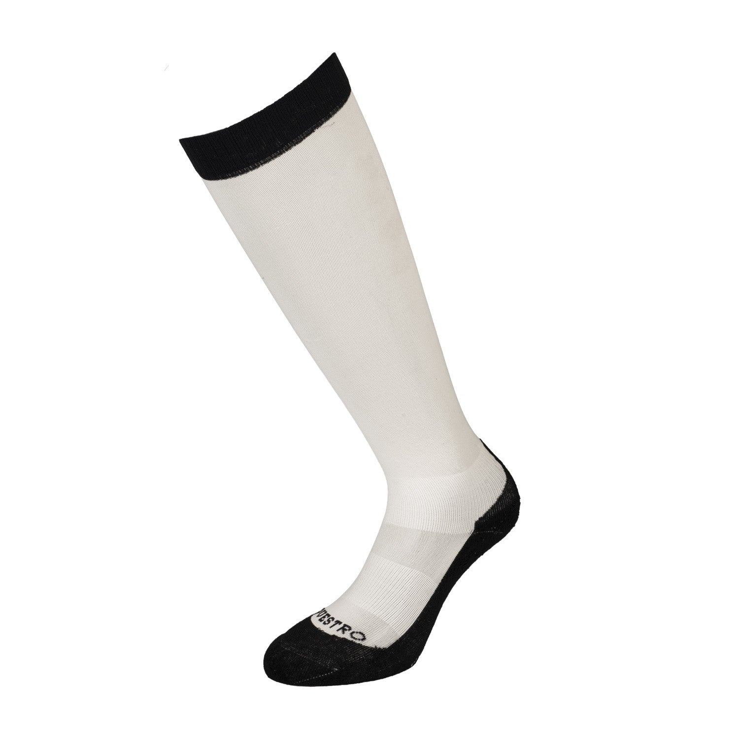 Equestro Unisex Basic Technical Socks-Unclassified-Amahorse-Black/White-XS-Manhattan Saddlery
