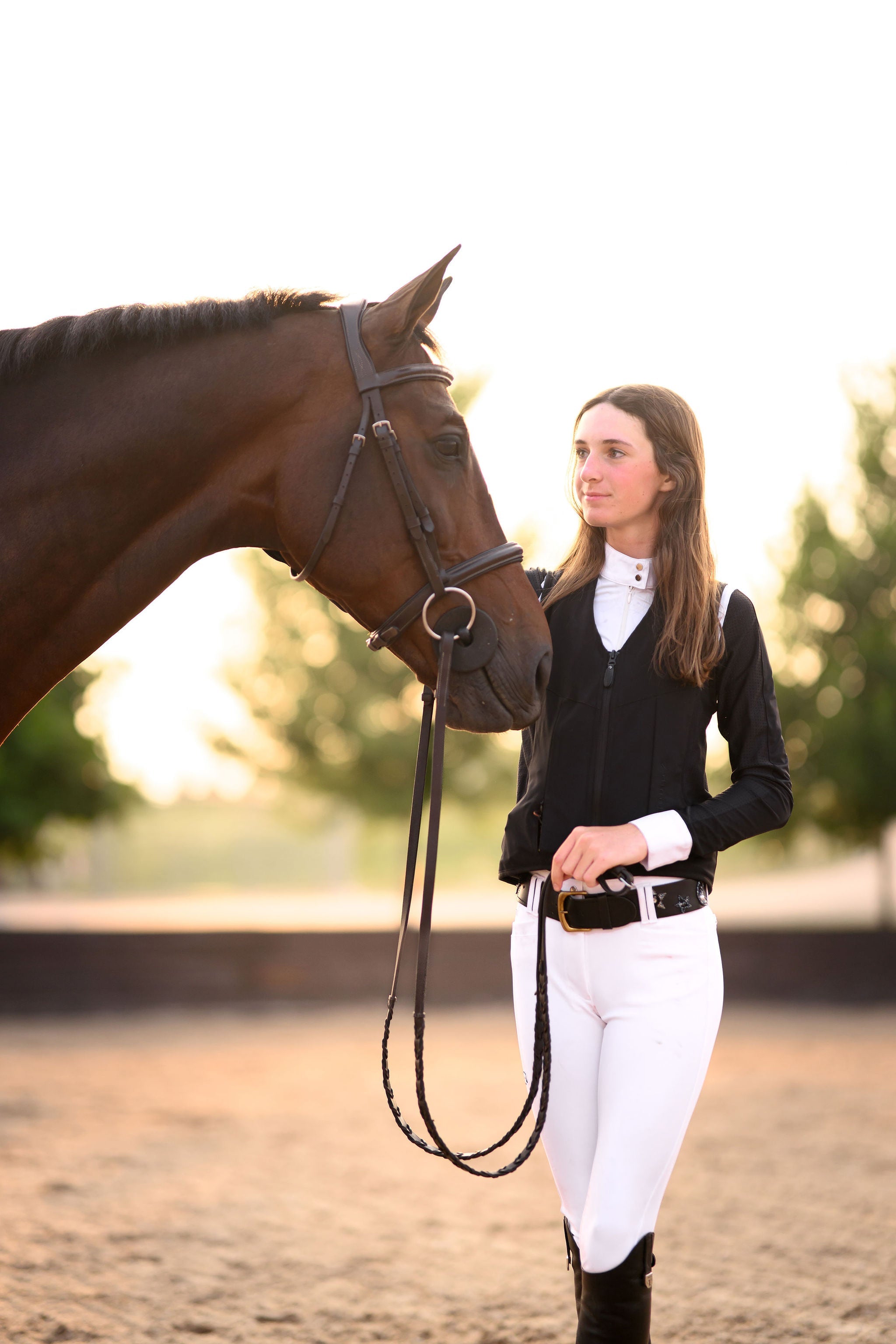 Euphoric Equestrian Kloud-9 Competition Top-Show Shirts - Ladies Show Shirt-Euphoric Equestrian-XS-Manhattan Saddlery