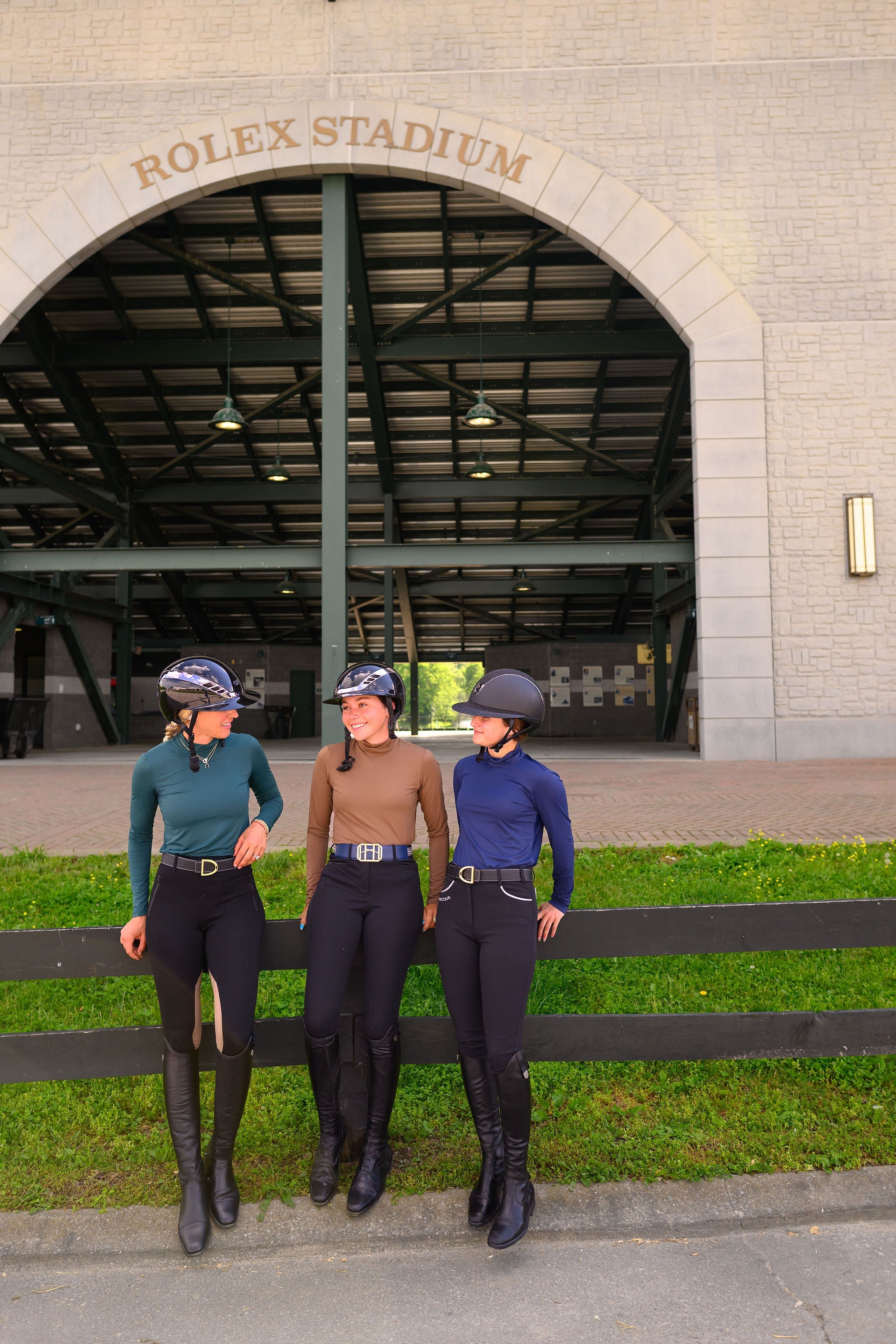 Euphoric Equestrian Jewel Collection Otto Turtleneck-Sportswear - Ladies - Tops-Euphoric Equestrian-Navy-XS-Manhattan Saddlery