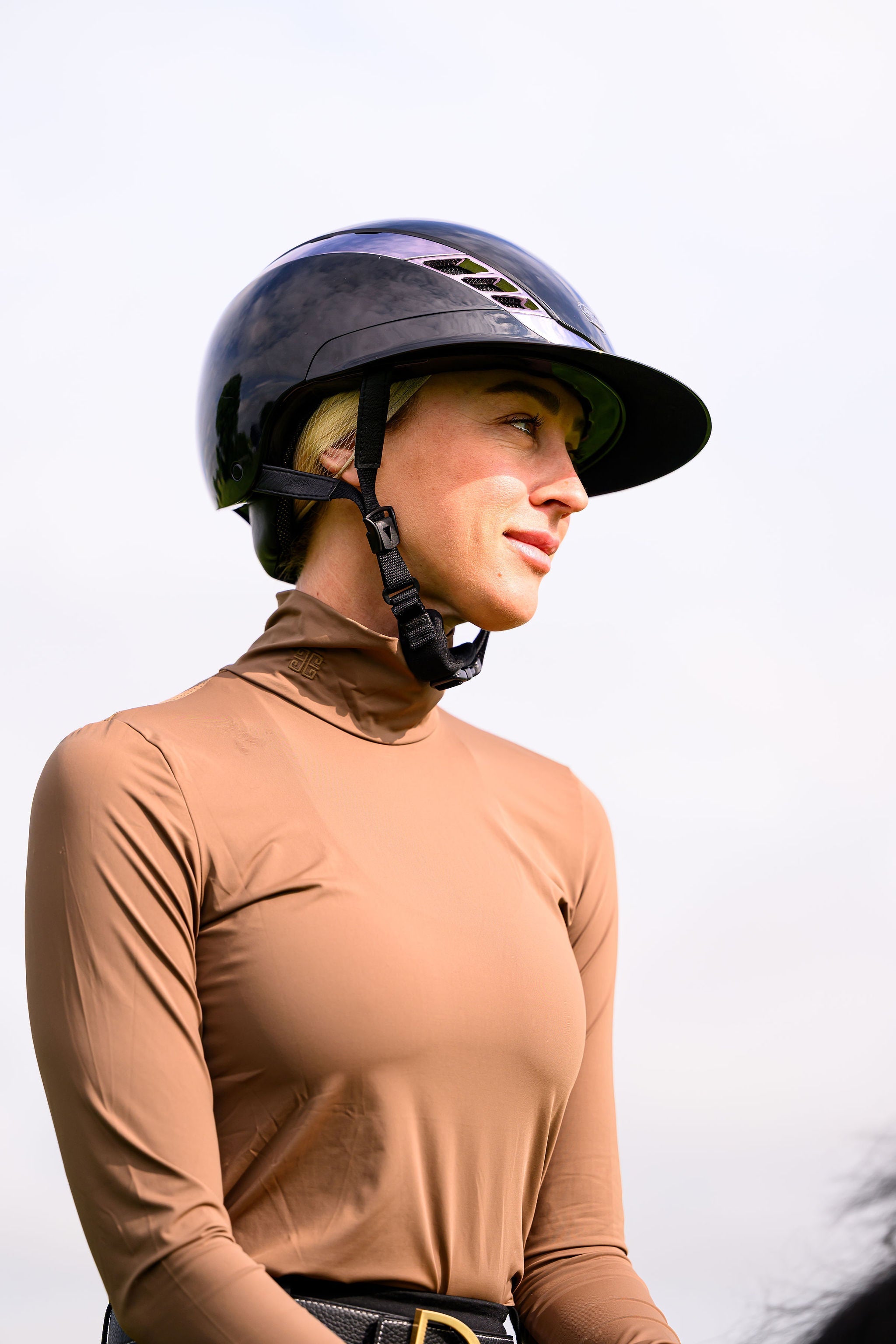 Euphoric Equestrian Jewel Collection Otto Turtleneck-Sportswear - Ladies - Tops-Euphoric Equestrian-Navy-XS-Manhattan Saddlery