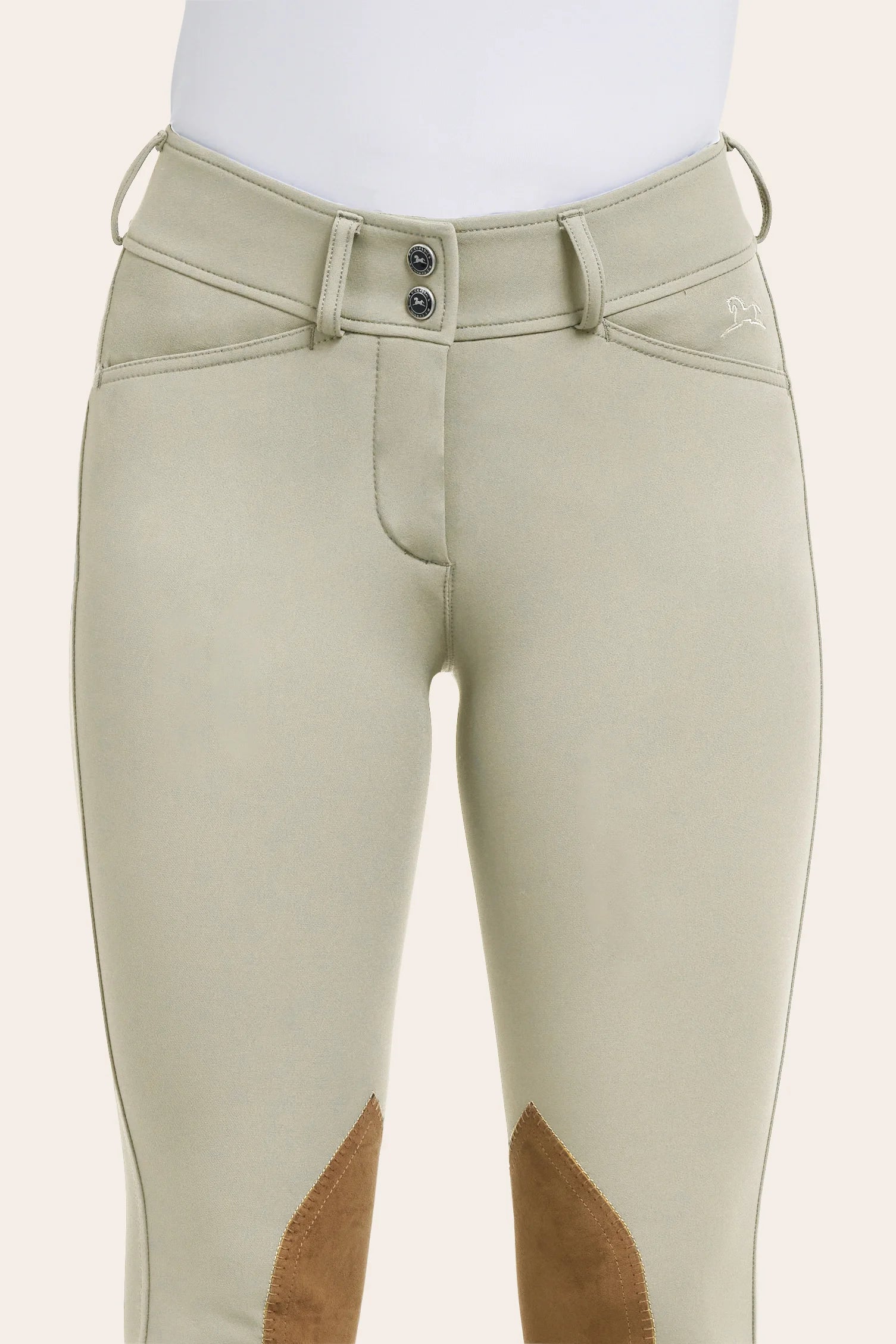 RJ Classics Gracie Knee Patch Breech-Breeches-RJ Classics-Sand-22-Manhattan Saddlery