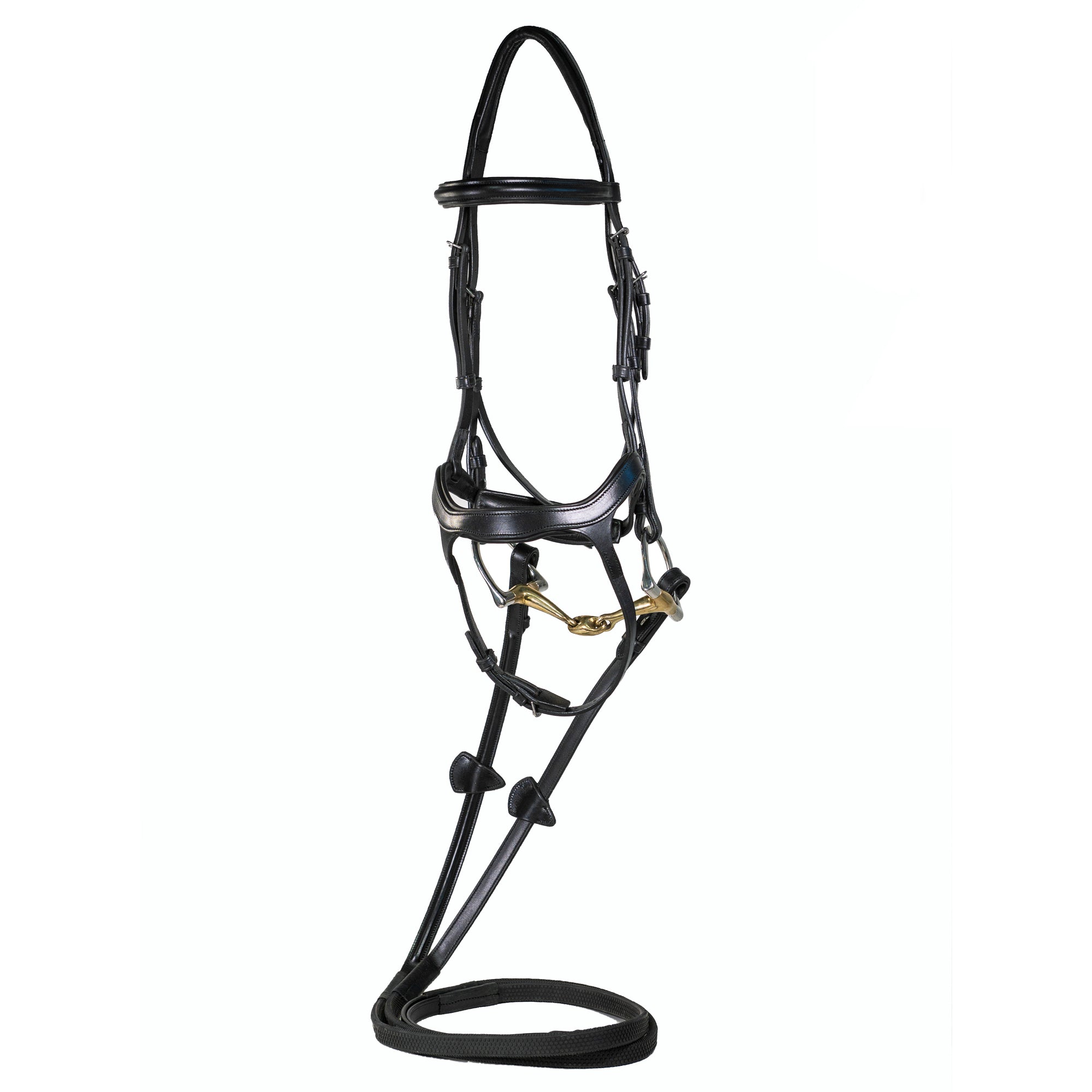 Nunn Finer Innovativo Bridle-Horse Bridles-Nunn Finer-Black-Cob-Manhattan Saddlery