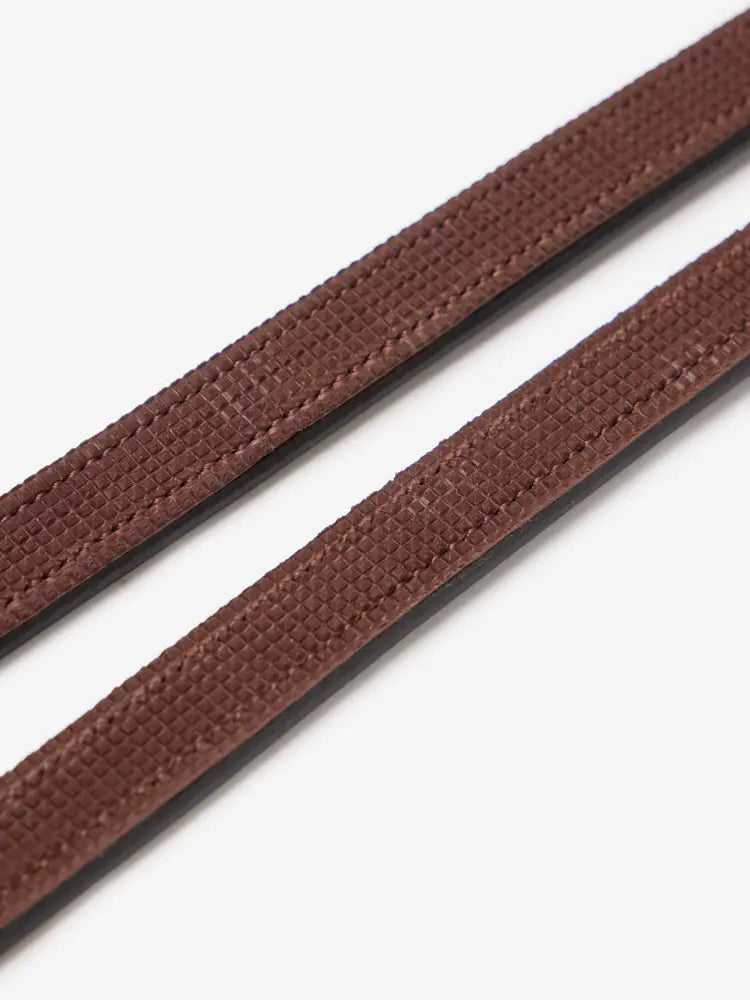 LeMieux Hunter Half Lined Curb Rein-Reins-LeMieux-Black/Silver-Pony-Manhattan Saddlery