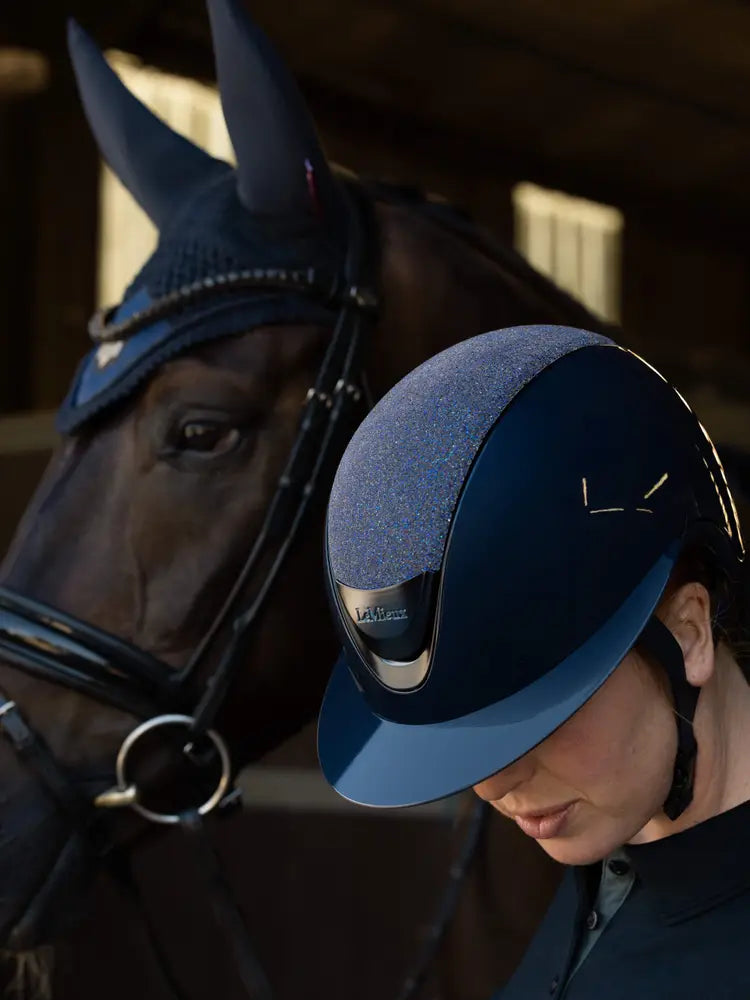 LeMieux Verv Panel-Helmets-LeMieux-Brilliance Black-S-Manhattan Saddlery
