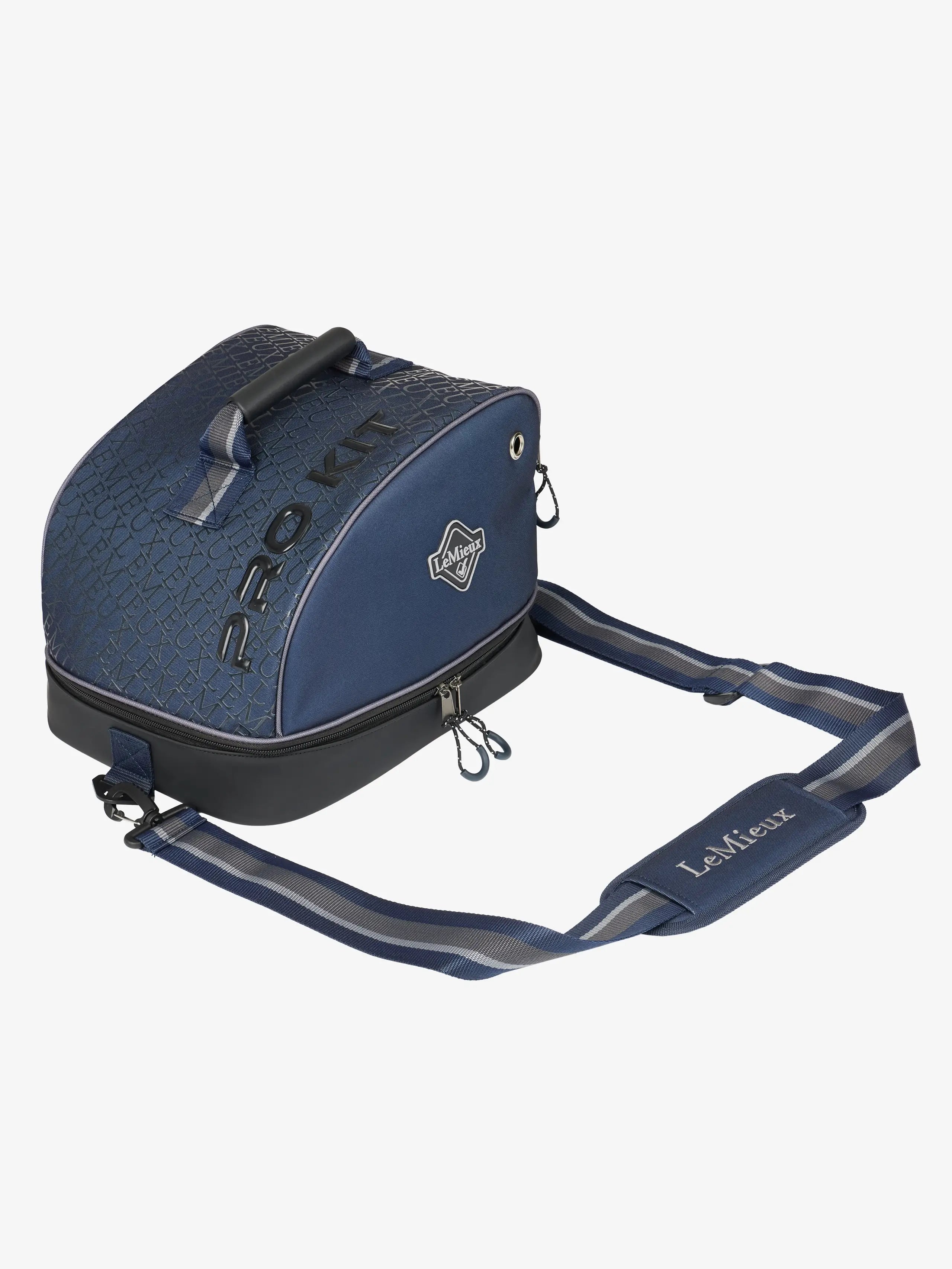 LeMieux Elite Pro Hat Box-Helmets-LeMieux-Navy-Manhattan Saddlery