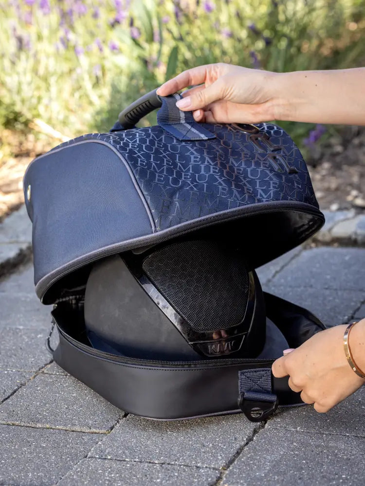 LeMieux Elite Pro Hat Box-Helmets-LeMieux-Navy-Manhattan Saddlery