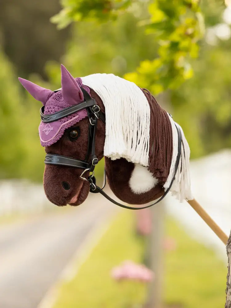LeMieux Hobby Horse Ear Bonnet-Gifts - Toys-LeMieux-Hunter Green-Manhattan Saddlery