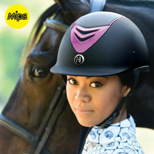 One K CCS Stripe Rail Classic Colors-Unclassified-One K-Black Matte-Medium (fits XS-M)-Manhattan Saddlery