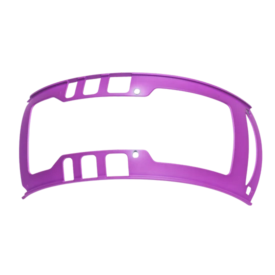 One K CCS Stripe Rail Classic Colors-Unclassified-One K-Purple Matte-Medium (fits XS-M)-Manhattan Saddlery