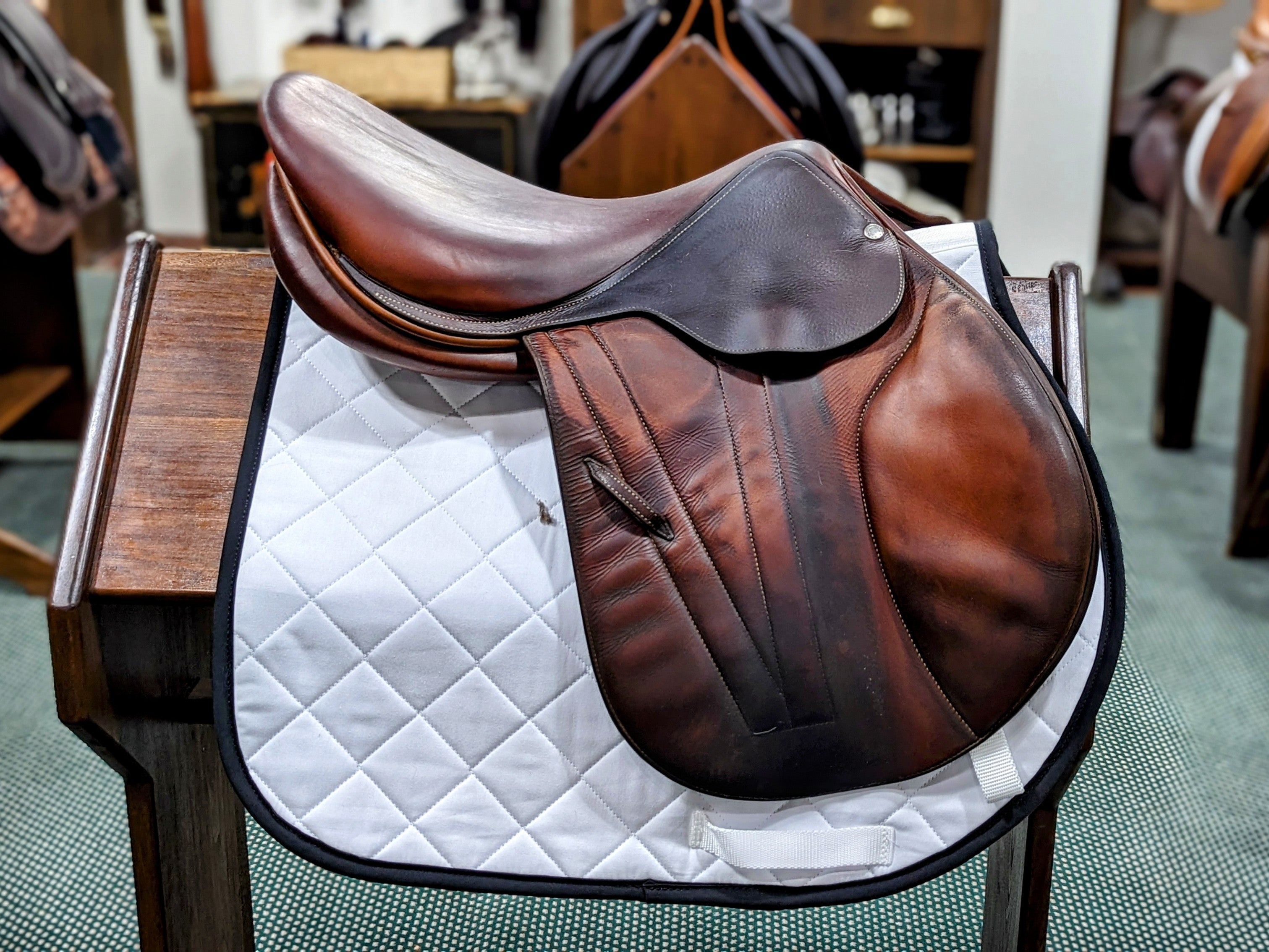 2012 Butet Premium L 2.25 17.5"-Saddles - Jump-Butet-Manhattan Saddlery
