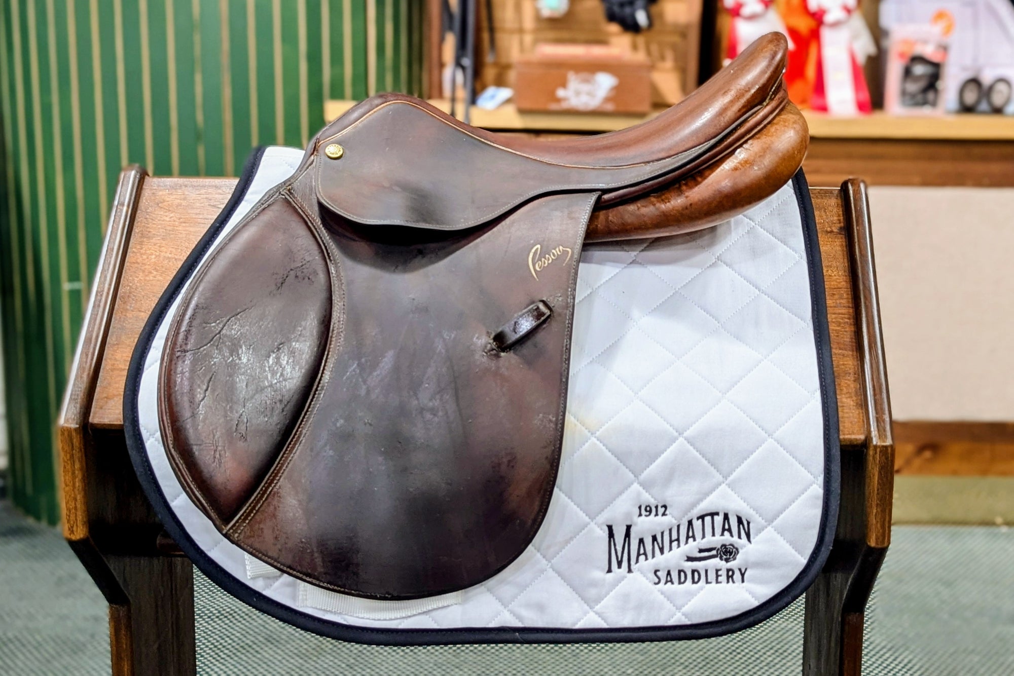 Pessoa Amo 17"-Saddles - Jump-Pessoa-Manhattan Saddlery