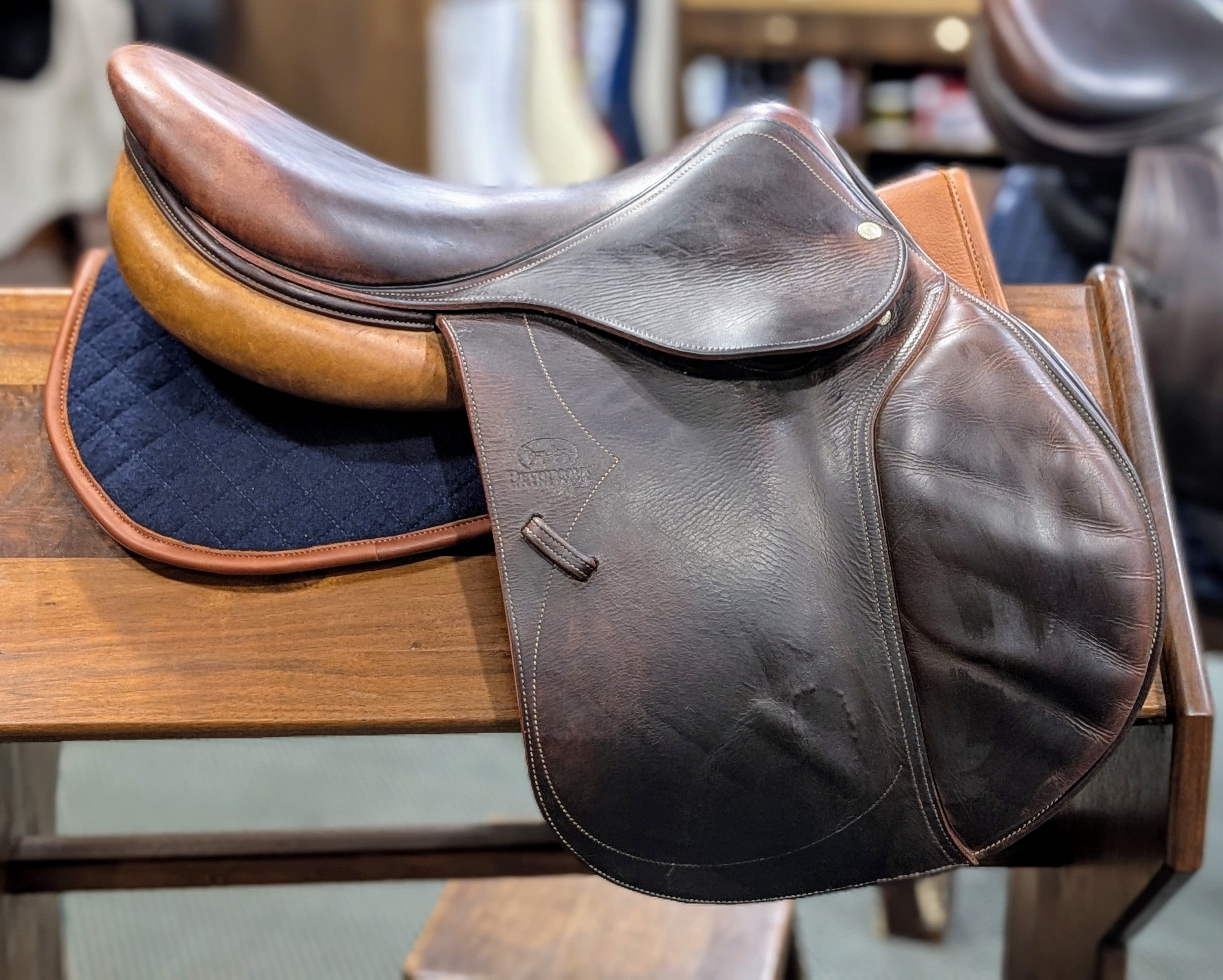 2014 Devoucoux Socoa 17.5"-Saddles - Jump-Devoucoux-Manhattan Saddlery
