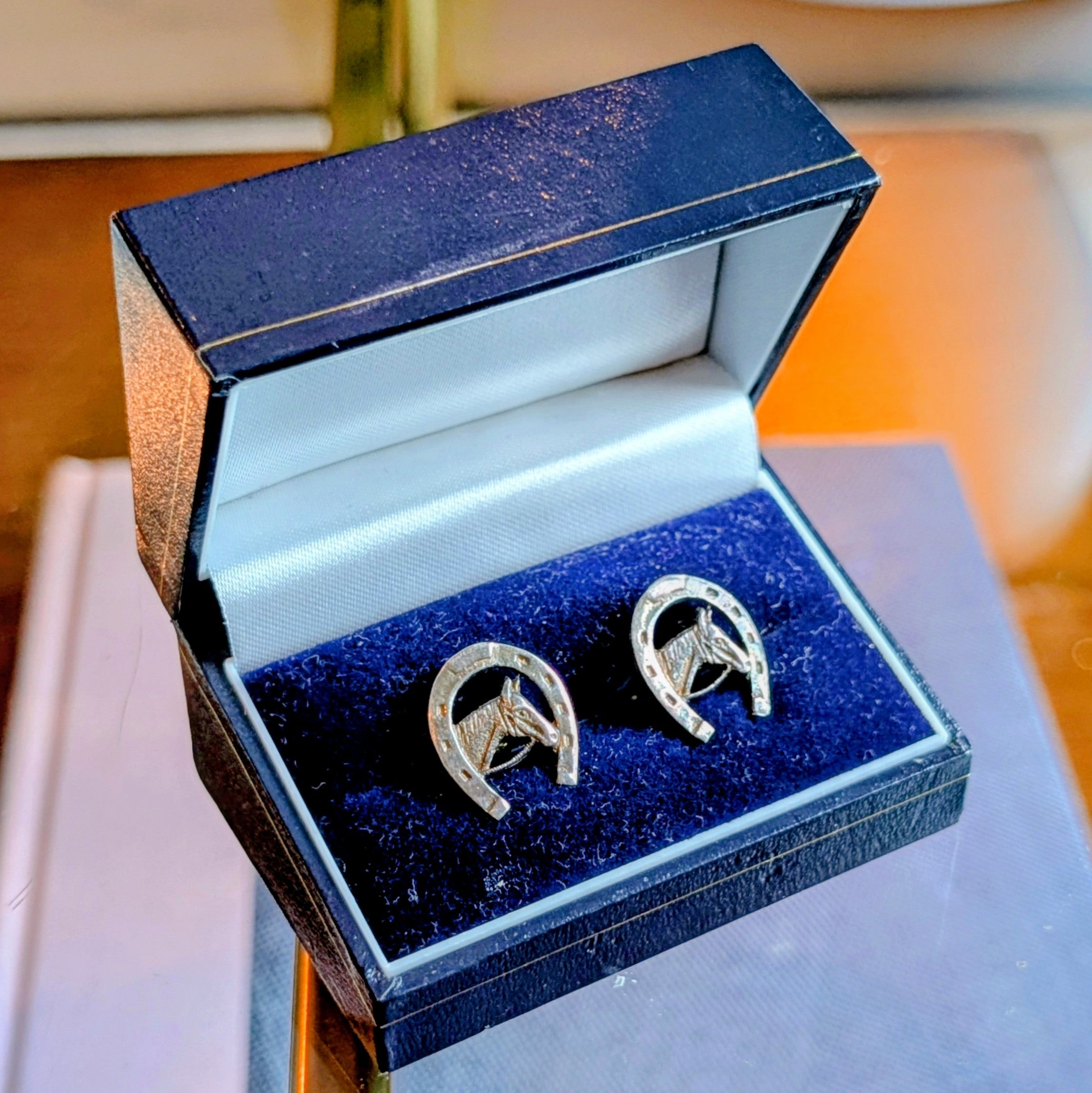 Vintage Horseshoe Cuff Links-Gifts - Jewelry-Manhattan Saddlery-Manhattan Saddlery