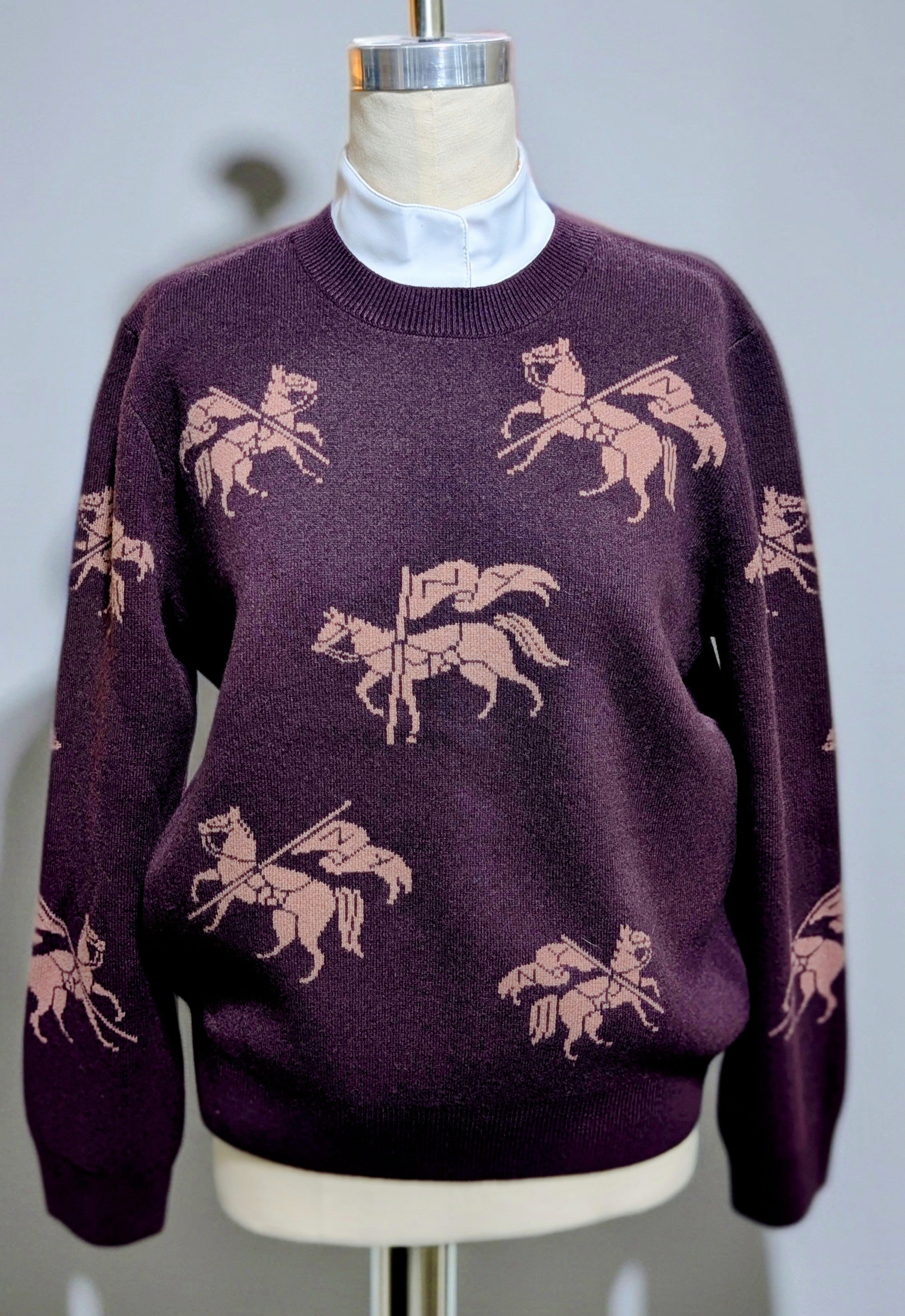 Manhattan Saddlery Merino Flag Sweater-Apparel-Manhattan Saddlery-Manhattan Saddlery