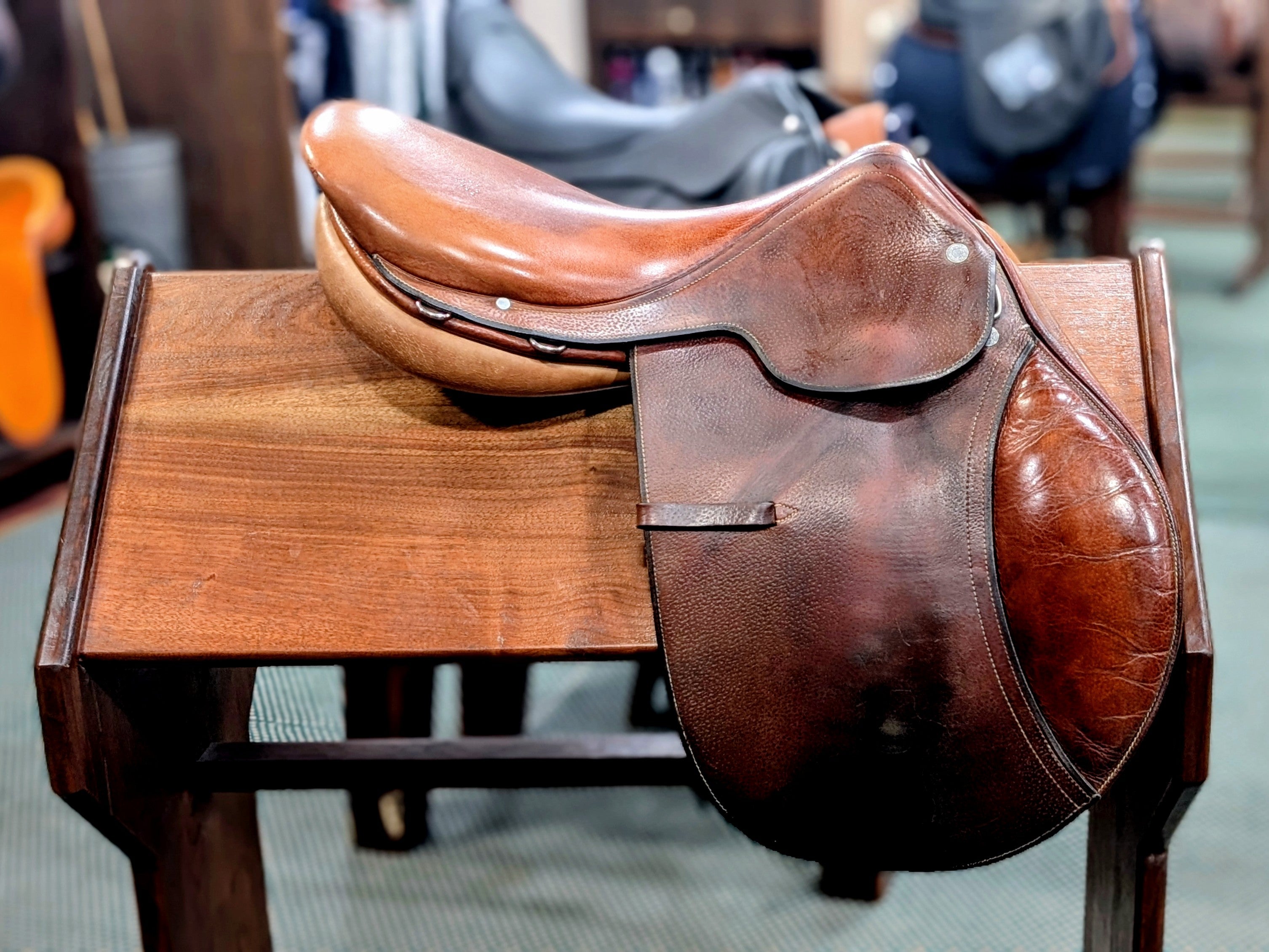 2005 Hermes Steinkraus 16"-Saddles - Jump-Hermes-Manhattan Saddlery