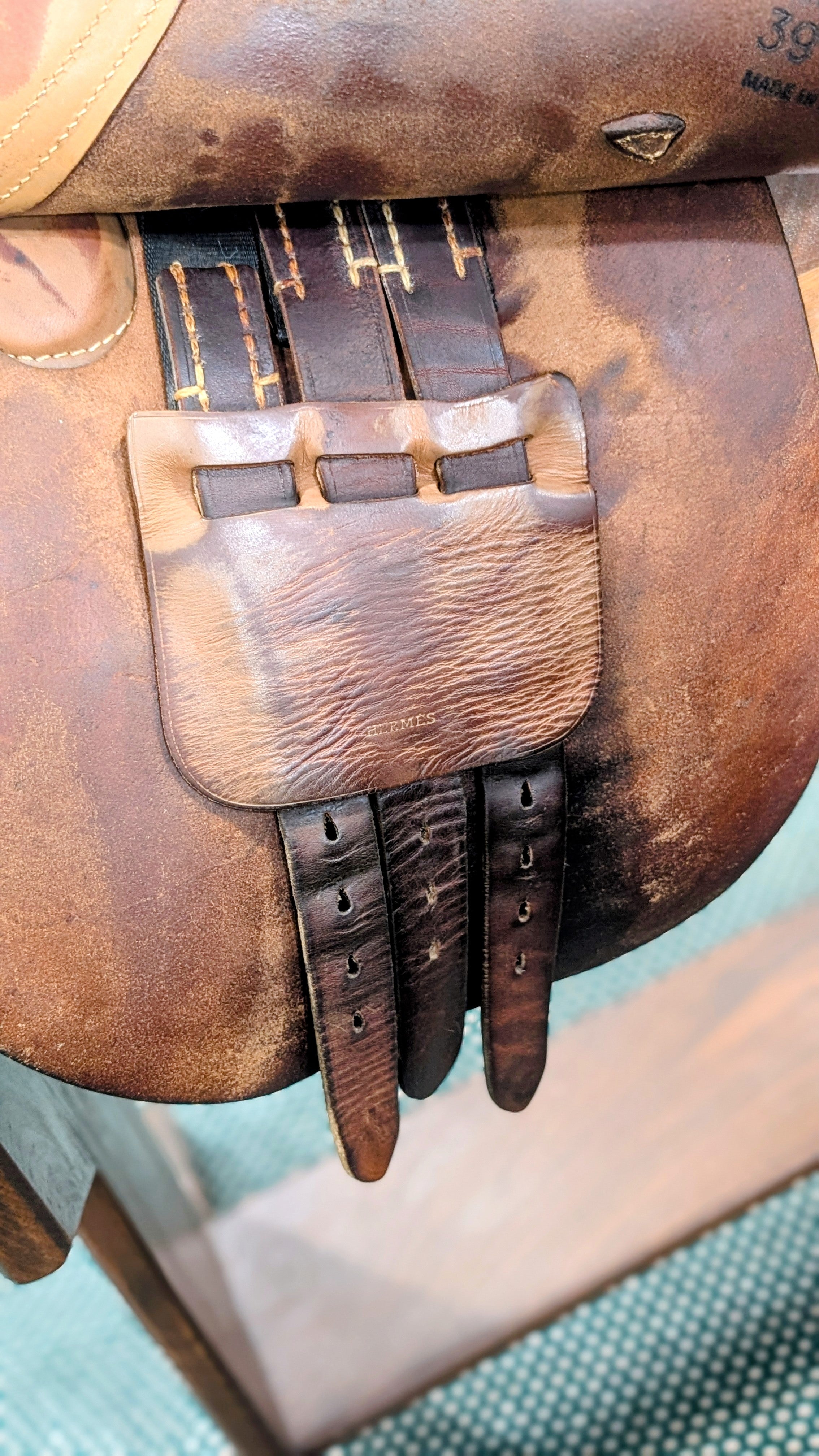 2005 Hermes Steinkraus 16"-Saddles - Jump-Hermes-Manhattan Saddlery