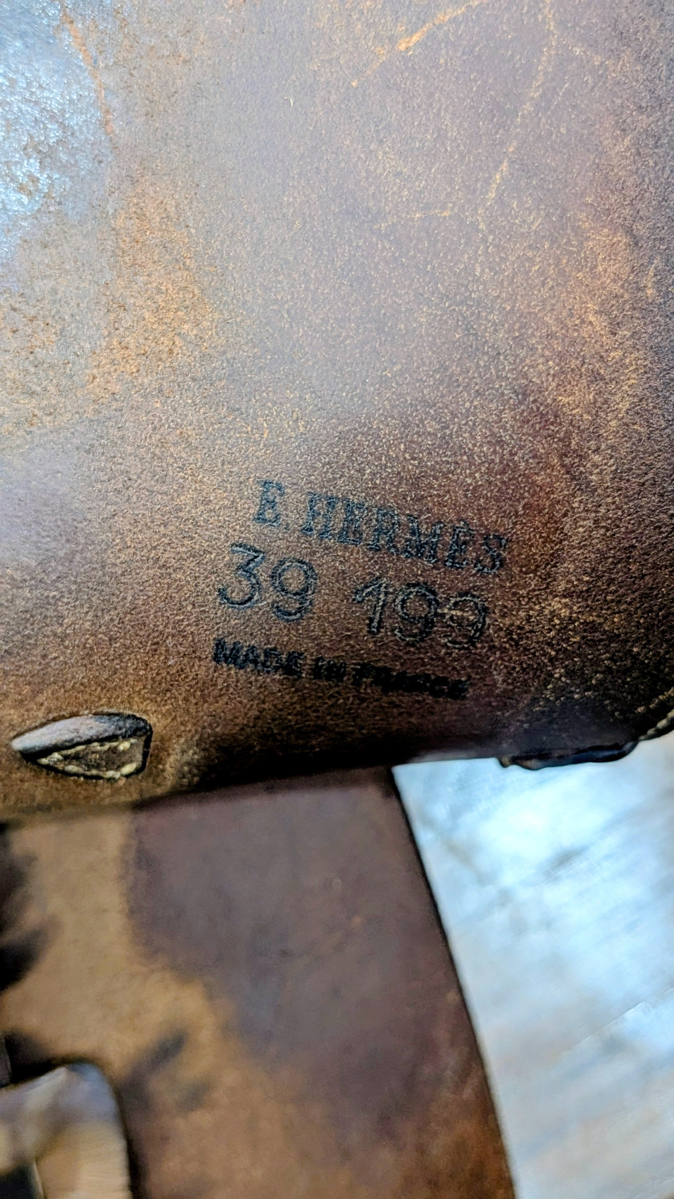 2005 Hermes Steinkraus 16"-Saddles - Jump-Hermes-Manhattan Saddlery