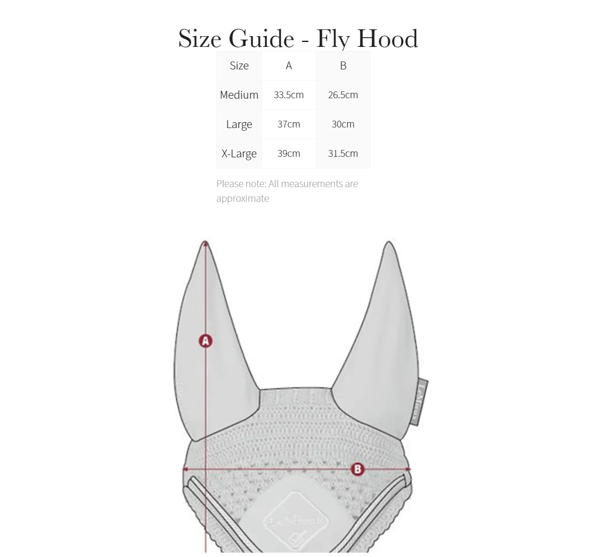 LeMieux Brilliance Fly Hood