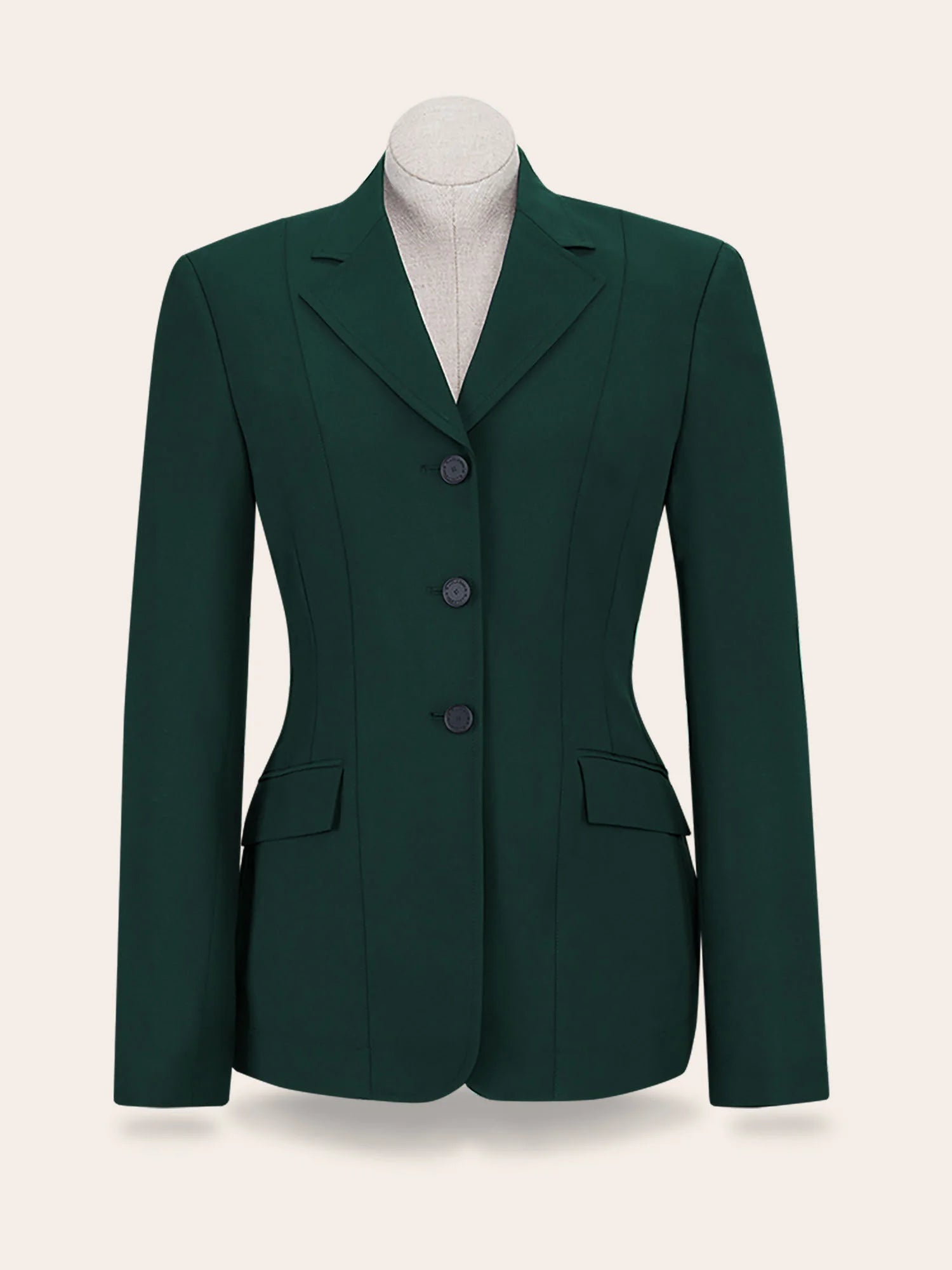 RJ Classics Skylar Show Coat-Show Coats - Ladies Show Coats-RJ Classics-Evergreen-00R-Manhattan Saddlery