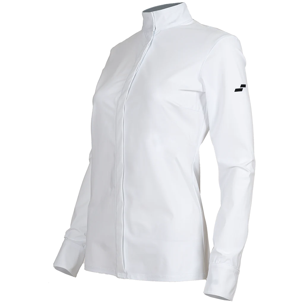 Struck Ladies&#39; LS1 Series Shirt-Show Shirts-Struck-White-XS-Manhattan Saddlery