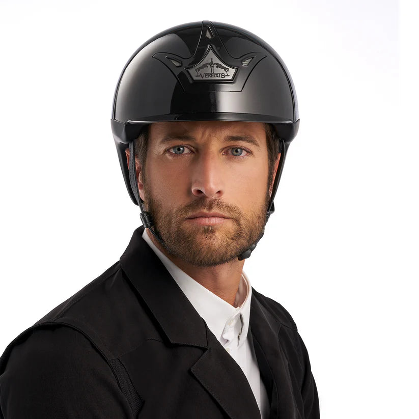 Veredus VSL GST Helmet-Unclassified-ERS-Black Gloss-60cm-Manhattan Saddlery