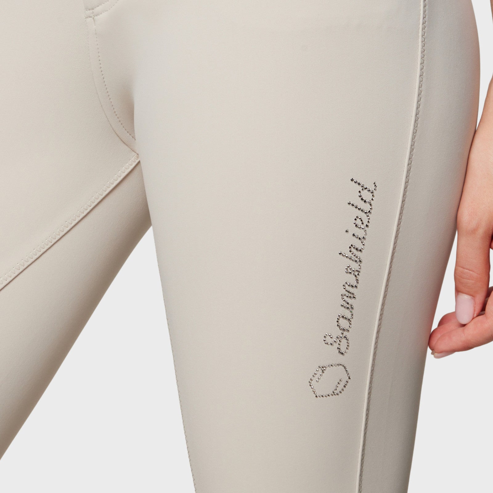 Samshield Adele 2.0 Breeches-Breeches - Ladies - Knee Patch-Samshield-Beige-FR38/US28-Manhattan Saddlery