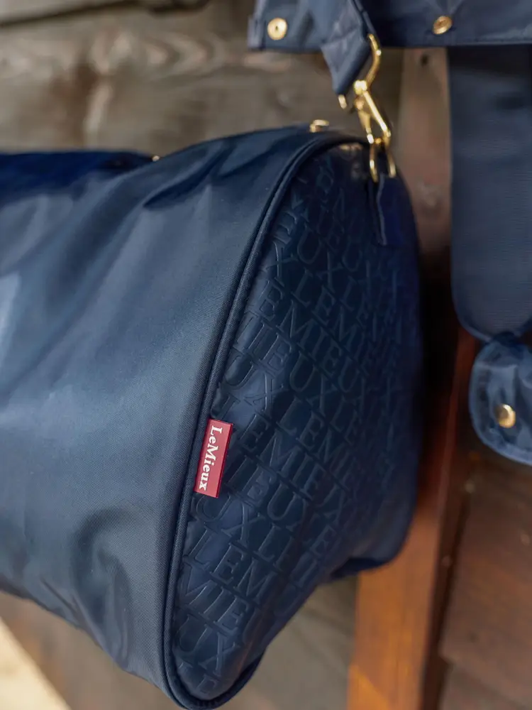 LeMieux Luxe Show Jacket Duffle Bag-Luggage - Duffel Bag-LeMieux-Navy-Manhattan Saddlery