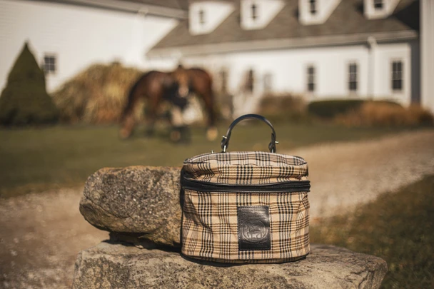 5/A Baker Riding Helmet Carrier - Manhattan Saddlery