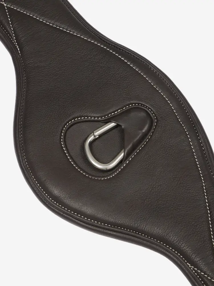 LeMieux Arika Contoured Long Girth-Girths - Hunter - Jumper-LeMieux-Black-40"-Manhattan Saddlery