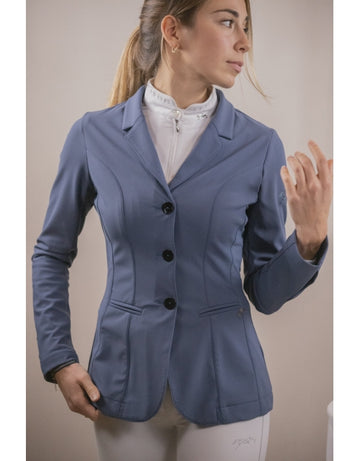 Penélope Women's Calista Soft Show Jacket-Show Coats-Pénélope-Navy-34-Manhattan Saddlery