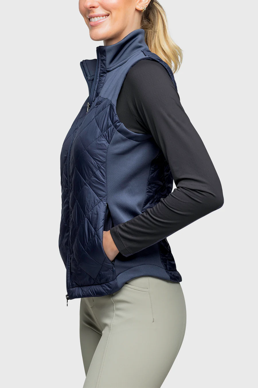 Kastel Full Zip Quilted Vest
