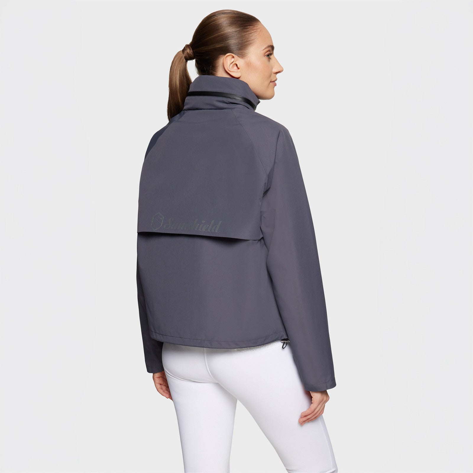 Samshield Lina Technical Rain Coat-Sportswear - Ladies - Jackets-Samshield-Black-XXS-Manhattan Saddlery