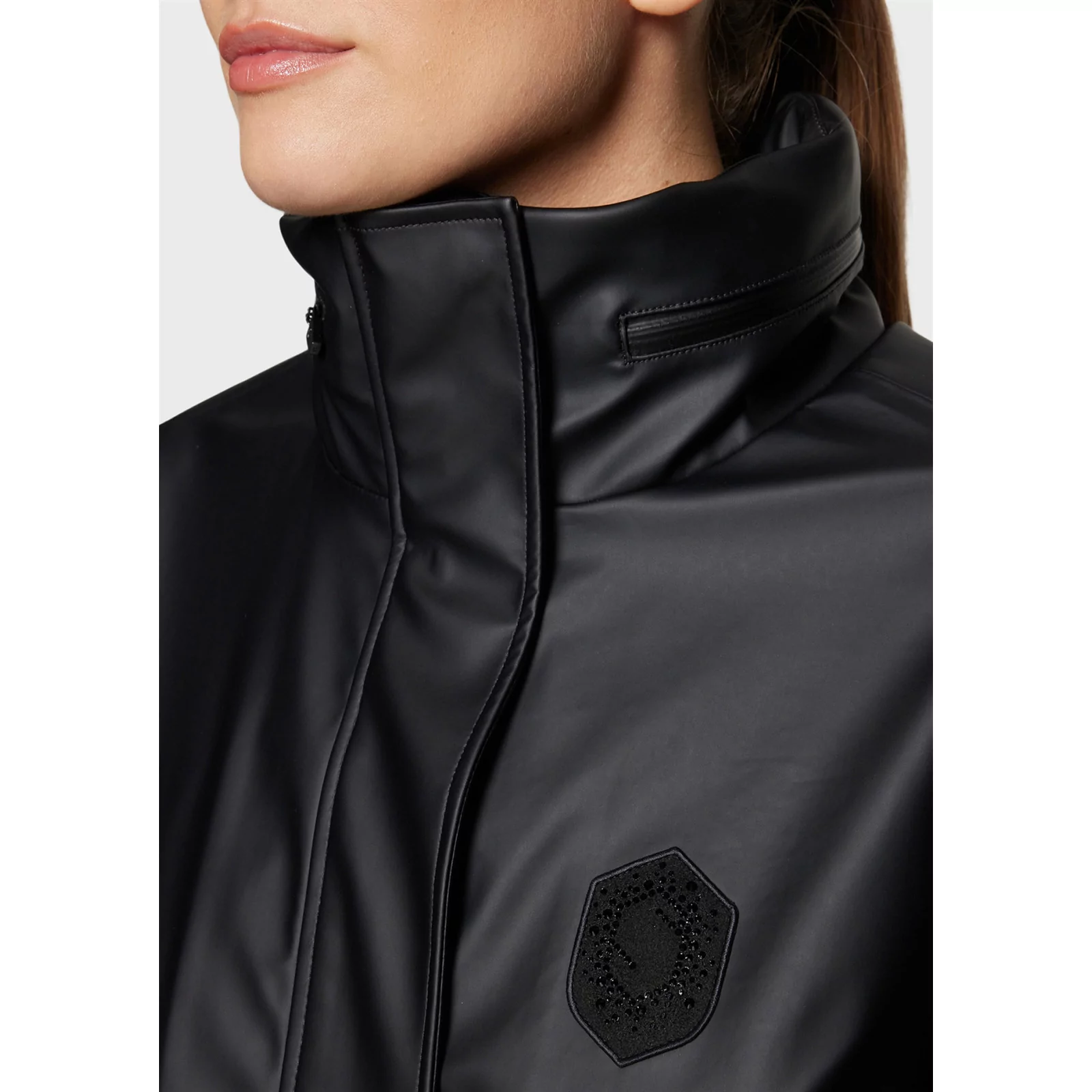 Samshield Ines Rain Jacket-Sportswear - Ladies - Jackets-Samshield-Black-XXS-Manhattan Saddlery